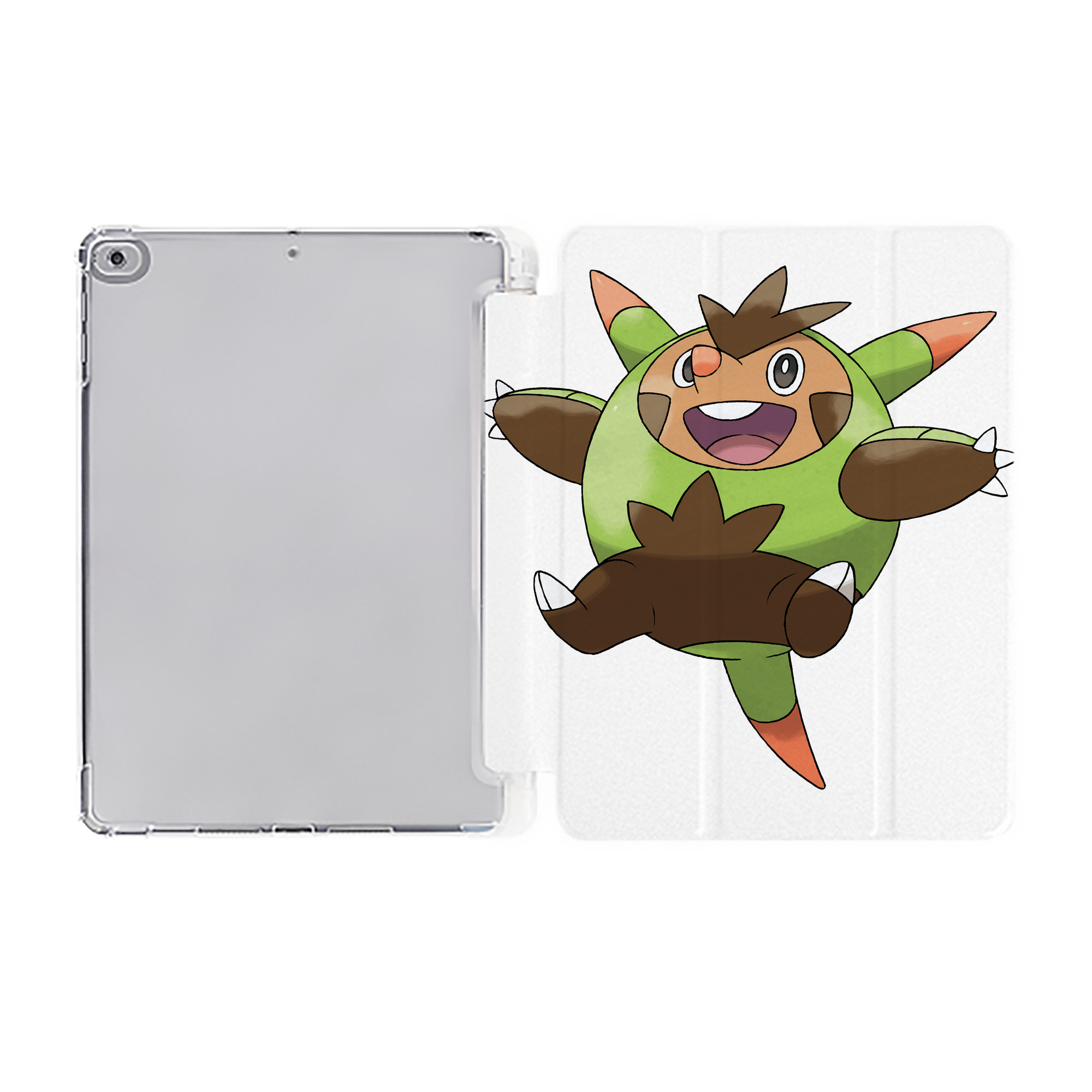 （画像用） ポケットモンスター Pokémon IPad ケース ペン収納付き 三つ折りスタンド PUレザー×シリコン 対応機種9.5/10.5/10.9インチ